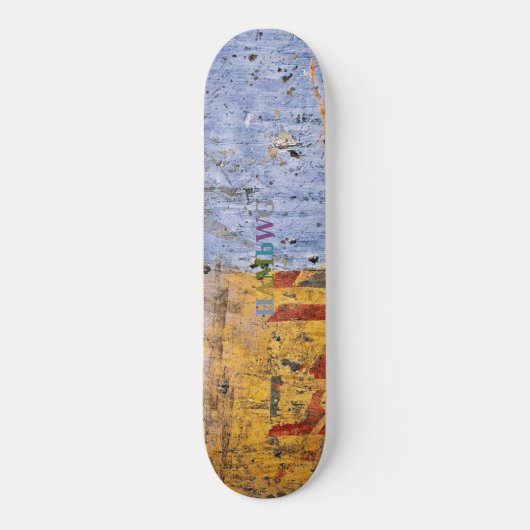 Skateboard HAMbWG - Deux couleurs en mauvais état (Recto)