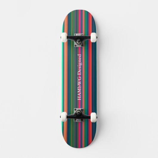 Skateboard HAMbWG - Skateboards - Bandes brillantes (Recto)