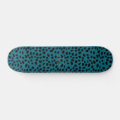 Skateboard HAMbWG Turquoise Leopard (Horz)