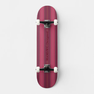 Skateboard HAMbyWG - Patinage - Tête de cerise foncée