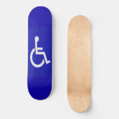Skateboard Handicapés handicapés (Recto)