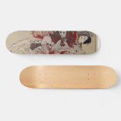 Skateboard Hangakujo, samouraï féminin circa 1885 (Horz)