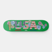 skateboard "HAPPY 4 juillet" (Horz)