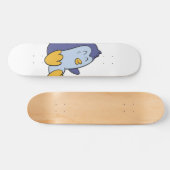 Skateboard Happy Baby pingouin | choisir la couleur arrière - (Horz)