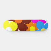 Skateboard Happy Flowers (Horz)