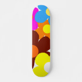 Skateboard Happy Flowers (Devant)