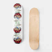 Skateboard Happy Little Ladybugs avec téléphone - Dessin de d (Recto)