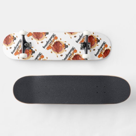 Skateboard Happy Thanksgiving (Horz)