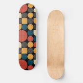 Skateboard Harmonie de géométrie pure Bauhaus (Recto)