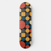 Skateboard Harmonie de géométrie pure Bauhaus (Recto)