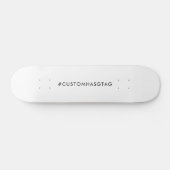 Skateboard Hashtag Your Modern Trending Social Media Art (Horz)