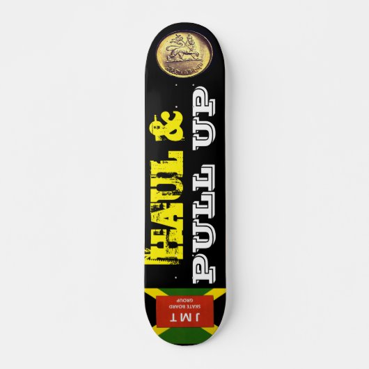 Skateboard HAUL & PULL UP Skateboard, pont de 7 ¾ po (Devant)
