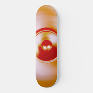 Skateboard Haut-parleur de musique à rotation rouge
