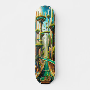 Skateboard "Hauteurs durables"