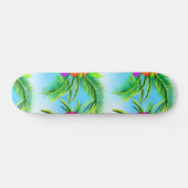 Skateboard Hawaï Tropical Motif sans couture (Horz)