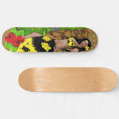Skateboard Hawaïen (Horz)