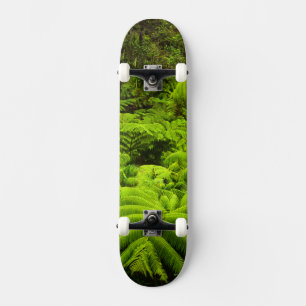 Skateboard Hawaii, Grande Ile, Verdure tropicale luxuriante d