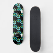 Skateboard Hawaiian Flowers (Recto)