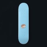 Skateboard Hedgehog's Big Adventure<br><div class="desc">Hedgehog's Big Adventure. Baby hedgehog's first snow of the season. Book illustration.</div>