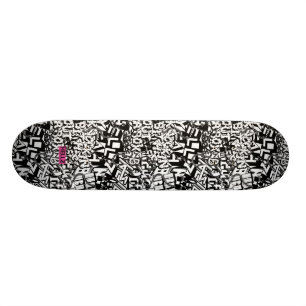 Skateboard Hellz Bellz "soupe à alphabet "