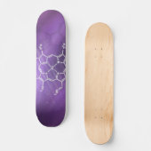 Skateboard Heme molecule Structural chemical formula (Recto)