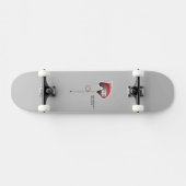 Skateboard Hépatite C (Horz)
