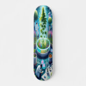 Skateboard "Herbal Biotech Grove Deck" (Devant)