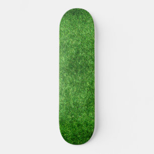 Skateboard Herbe verte