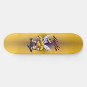 Skateboard Herbie Skateboards avec sa trompette (Horz)