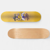 Skateboard Herbie Skateboards avec sa trompette (Horz)