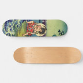 Skateboard Héros guerrier japonais samouraï (Horz)