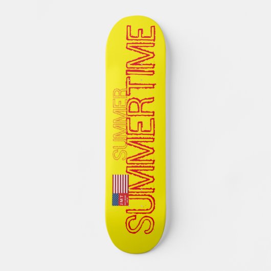 Skateboard HEURE D'ÉTÉ Patinage (Recto)