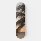 Skateboard Heure d'or Tranquillité 1 #art #voyage (Recto)