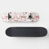 Skateboard Heureuse Sainte-Valentin (Horz)