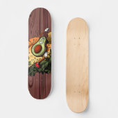 Skateboard Heureux Avocado (Recto)