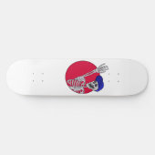 Skateboard Hey Amis Cool et drôle Squelette (Horz)