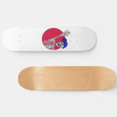 Skateboard Hey Amis Cool et drôle Squelette (Horz)