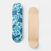 Skateboard hibiscus floral surf (Recto)