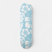 Skateboard Hibiscus tropical Hawaïen clair (Recto)