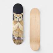 Skateboard Hibou (Recto)