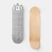 Skateboard Hibou blanc par Keaton Henson (Recto)