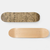 Skateboard Hiéroglyphique égyptien (Horz)