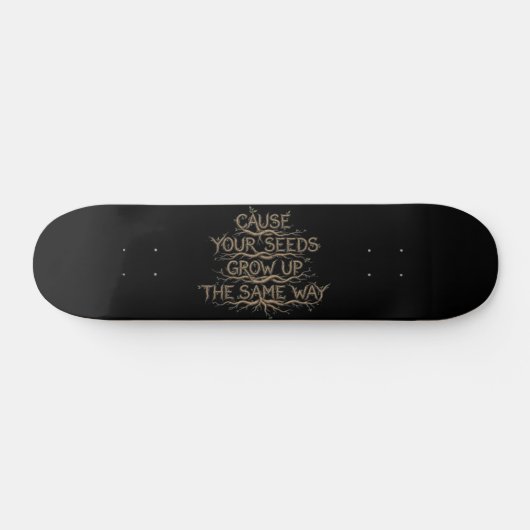 Skateboard Hip Hop Lyric Skate Deck Wall Art (Horz)