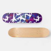 Skateboard HipHop Dance Motif.w D Violet BG (Horz)