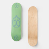 Skateboard HIPPIE ICON PEACE ver 2023 PAR MASANSER (Recto)