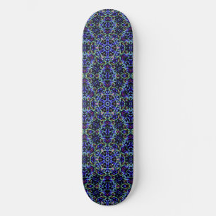 Skateboard Hippie Trippy Kaleidoscope Dreams