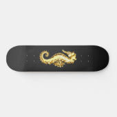 Skateboard Hippocampe Polygonal Or (Horz)