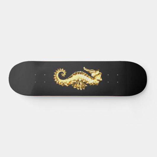 Skateboard Hippocampe Polygonal Or (Horz)