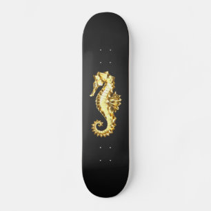 Skateboard Hippocampe Polygonal Or