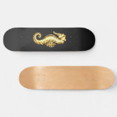 Skateboard Hippocampe Polygonal Or (Horz)
